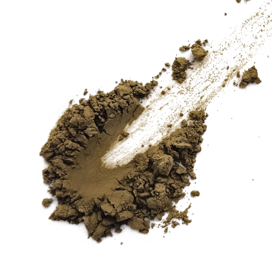 Hojicha Powder 1-3#, dark roast level, dark brown powder, roasted coffee aroma.
