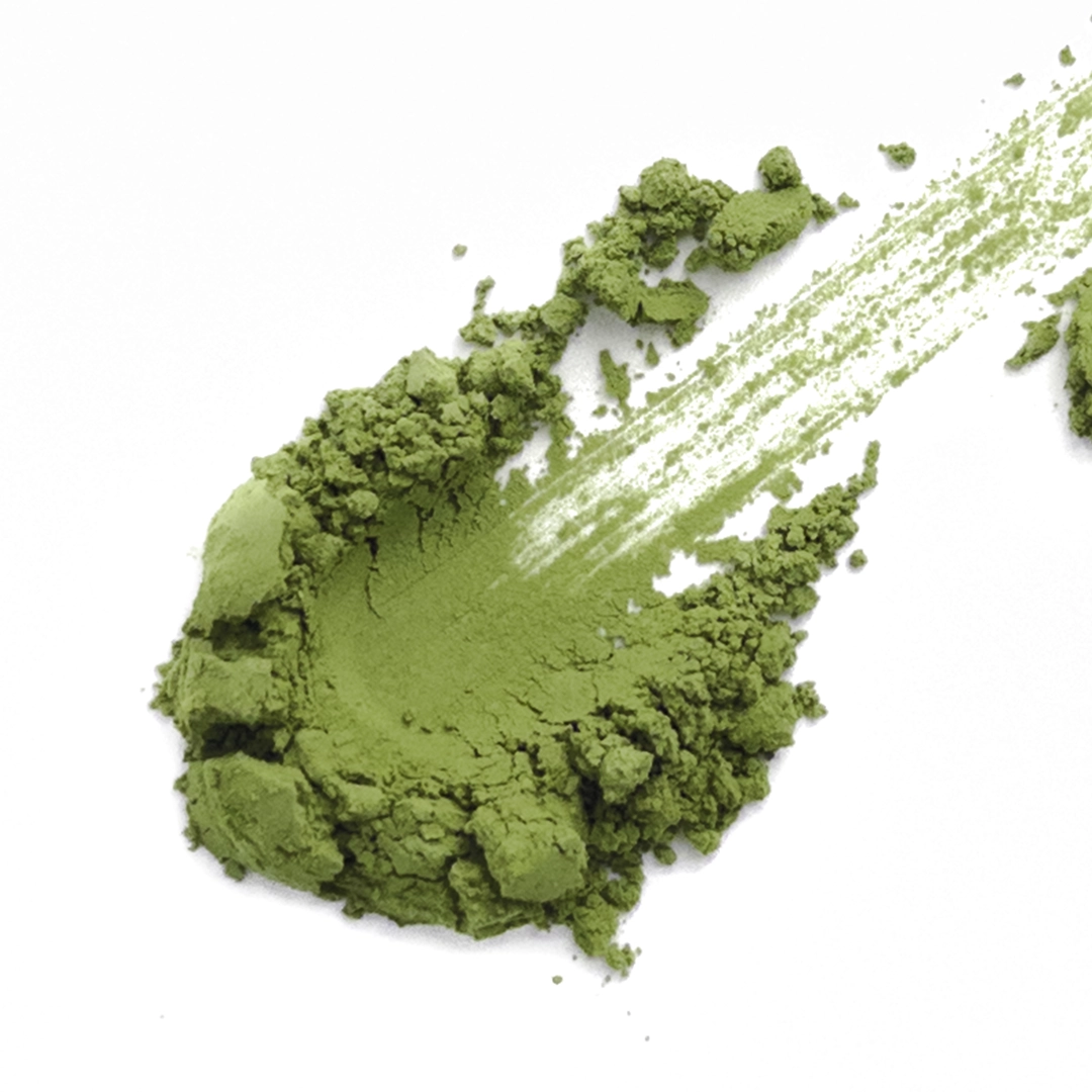 Matcha #3-1, beverage/culinary grade, bright-green ultrafine powder, subtle toasty note.