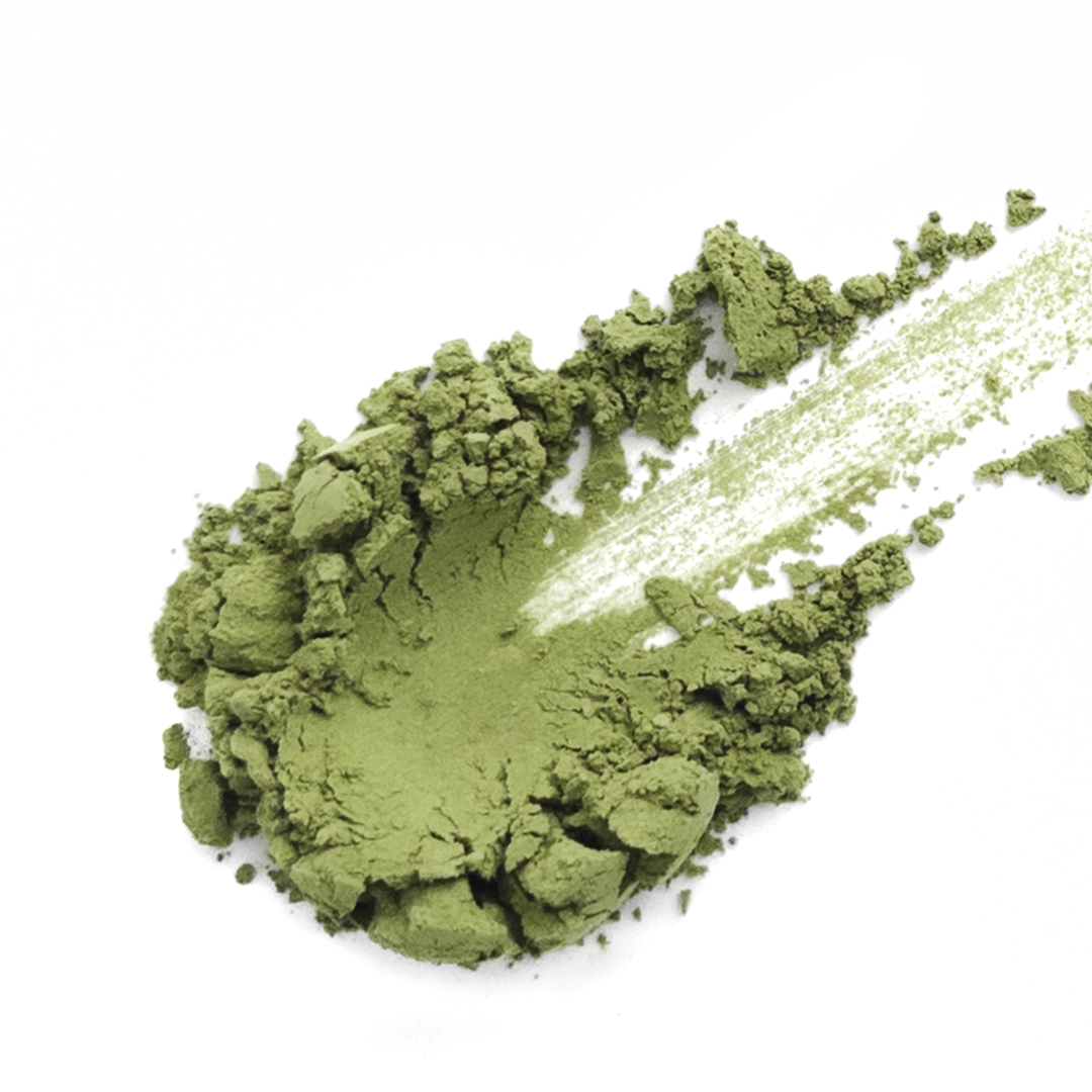 Organic Matcha #4-1, functional/nutraceutical grade, yellow-green ultrafine powder, light grassy note.
